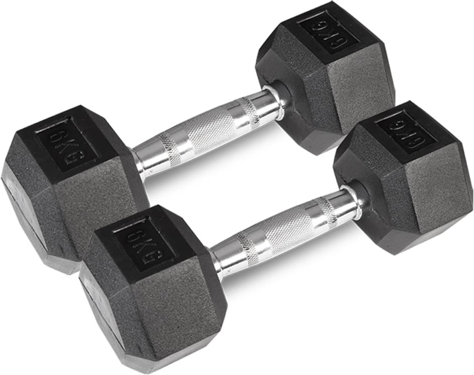 CORTEX Hex Fixed Dumbbell 6kg (Pair) DBF06