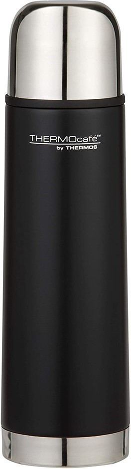 THERMOCAFE Vacuum Insulated Slimline Flash, 500ml, Matte Black NB: DEFORMED