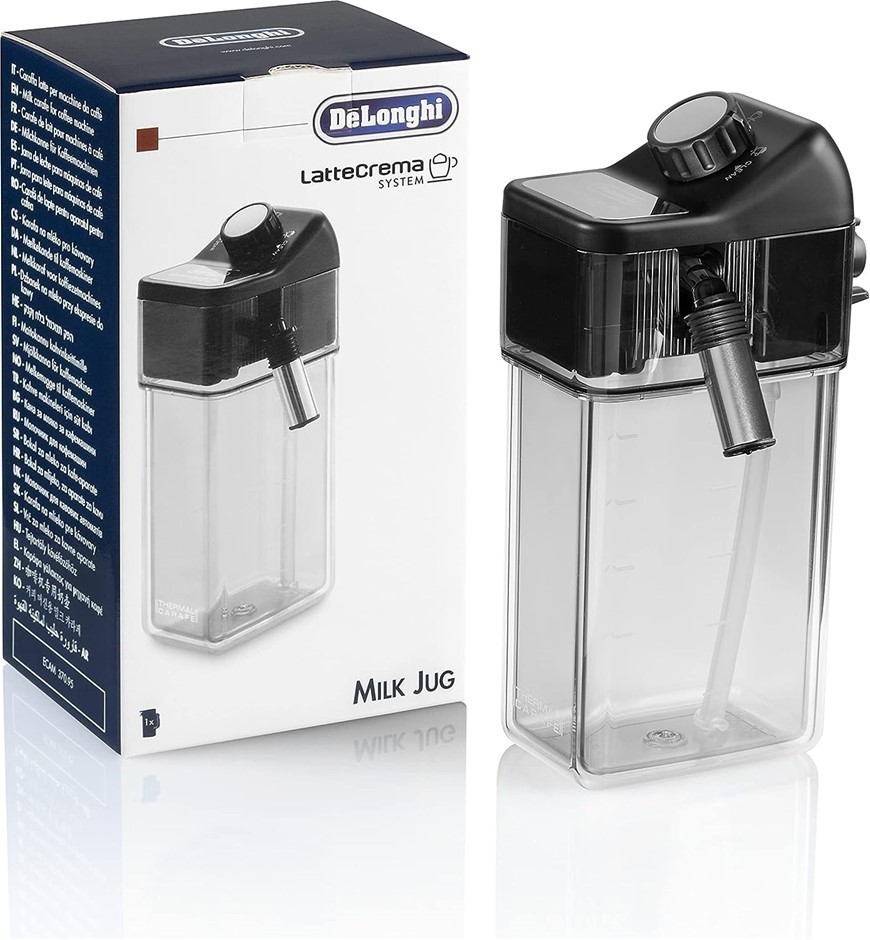 DELONGHI Milk Jug DLSC018, Milk Frother Jug Compatible with De'Longhi Coffe