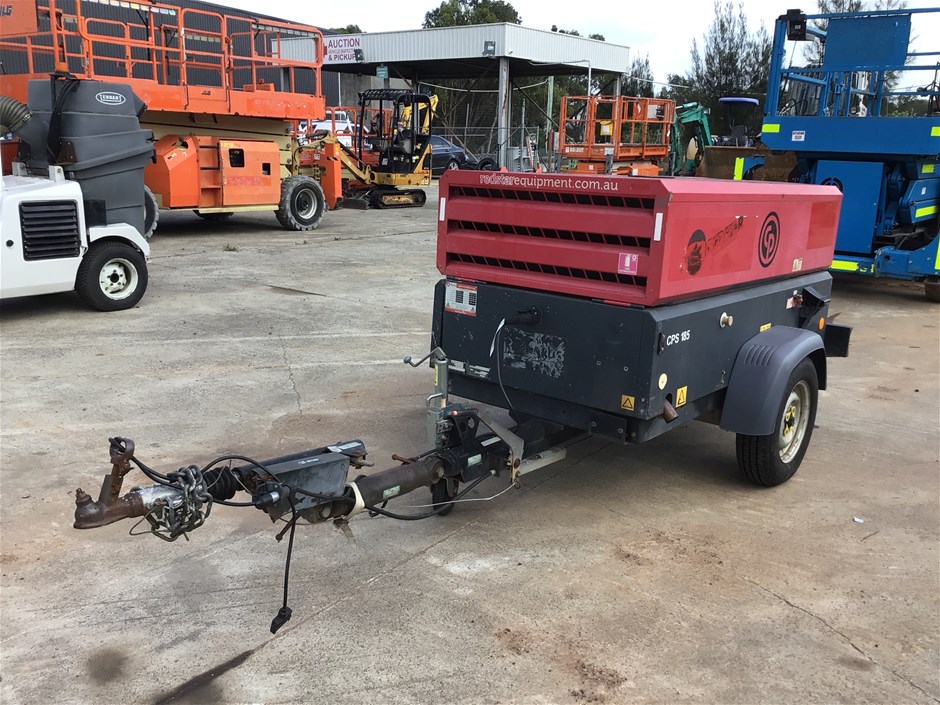 Redstar CPS 185 Trailer Mounted Compressor