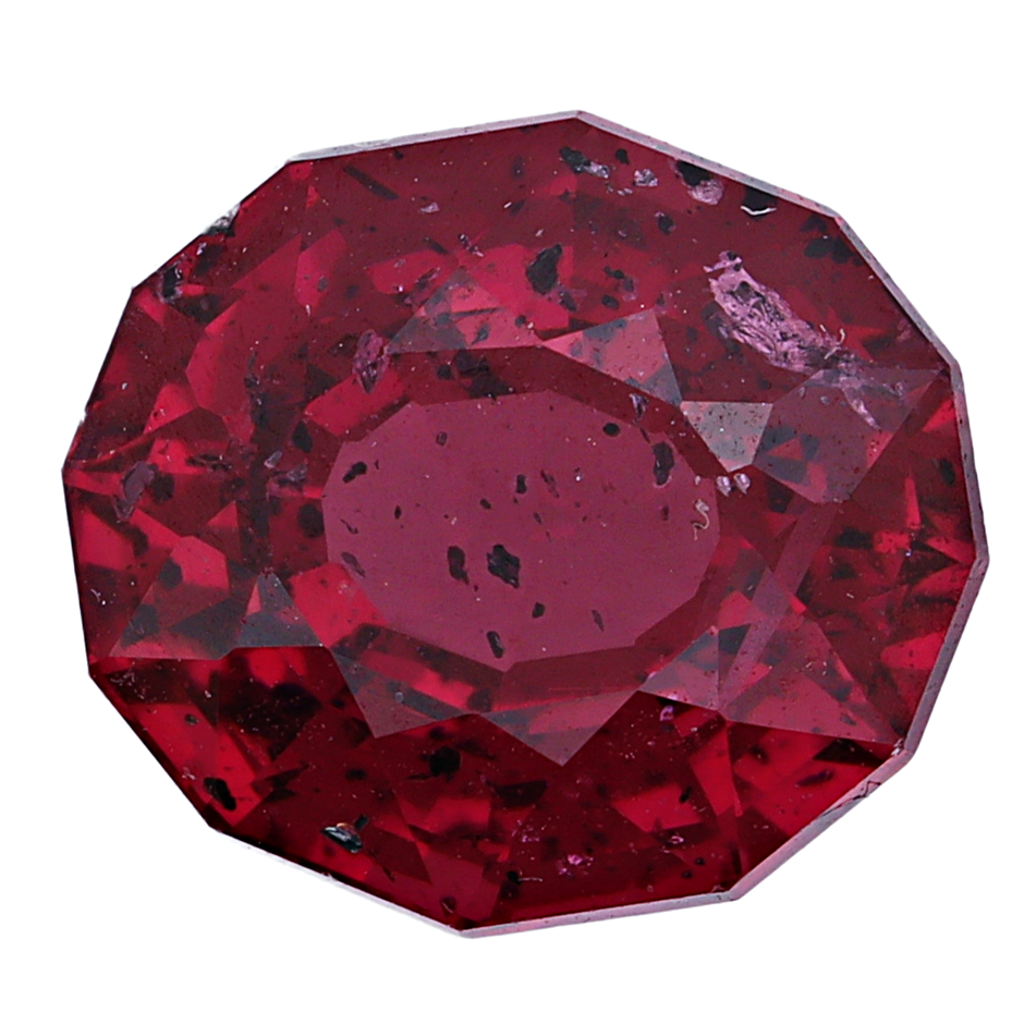 3.37 Carats Reddish Pink Rhodolite Garnet