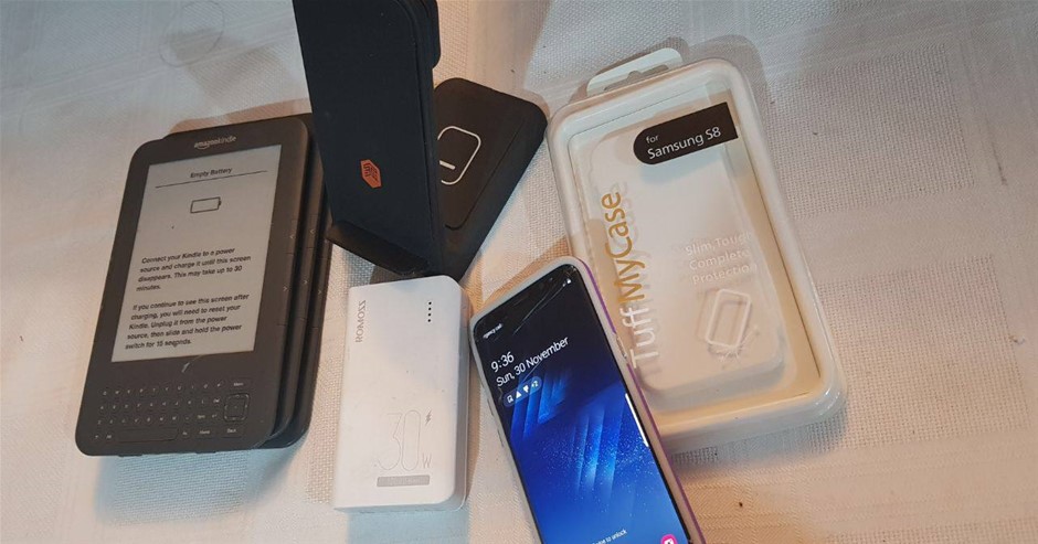 Samsung S8 and Misc Gadgets. Used