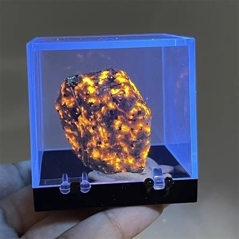 Pc Natural Raw Rough Yooperlite Tumble Fire Rocks Collector Mineral