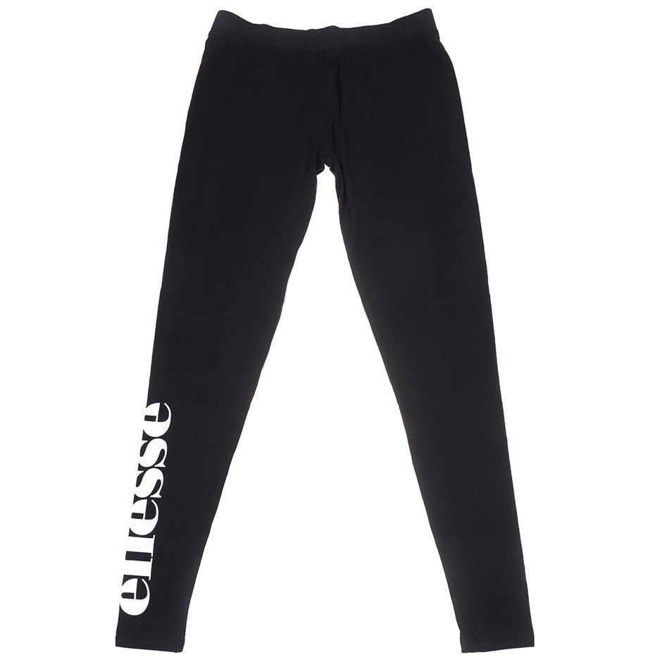 3 x ELLESSE Women's Visi Leggings, Size UK 10 / US 6, 95% Cotton, Black (01