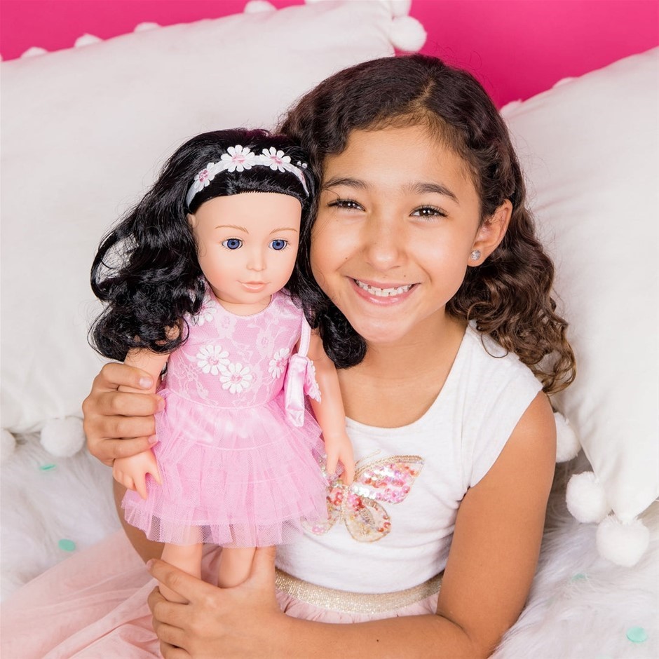 ADORA - Realistic 18-inch Doll - "ATHLETIC LILY". Soft, Huggable Body. Move