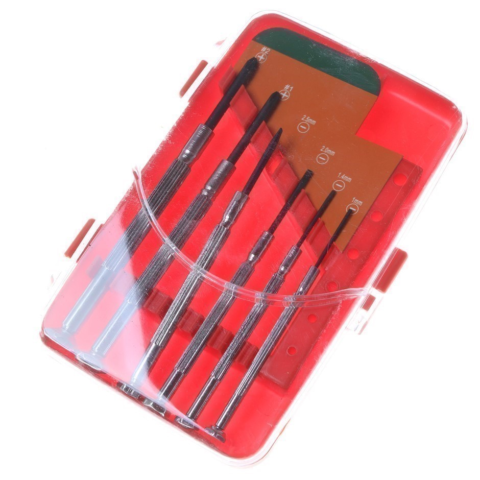 5 x VANGUARD 6pc Precision Screwdriver Set.