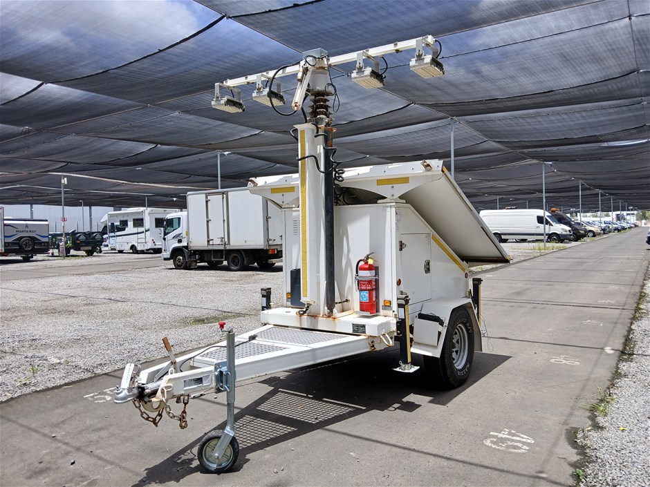 2019 Generators Australia Single Light Tower Trailer