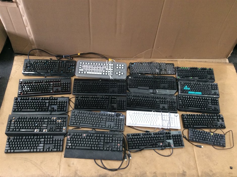 Mix Brand Mix Model Mechanical Keyboard (Lot of 20)