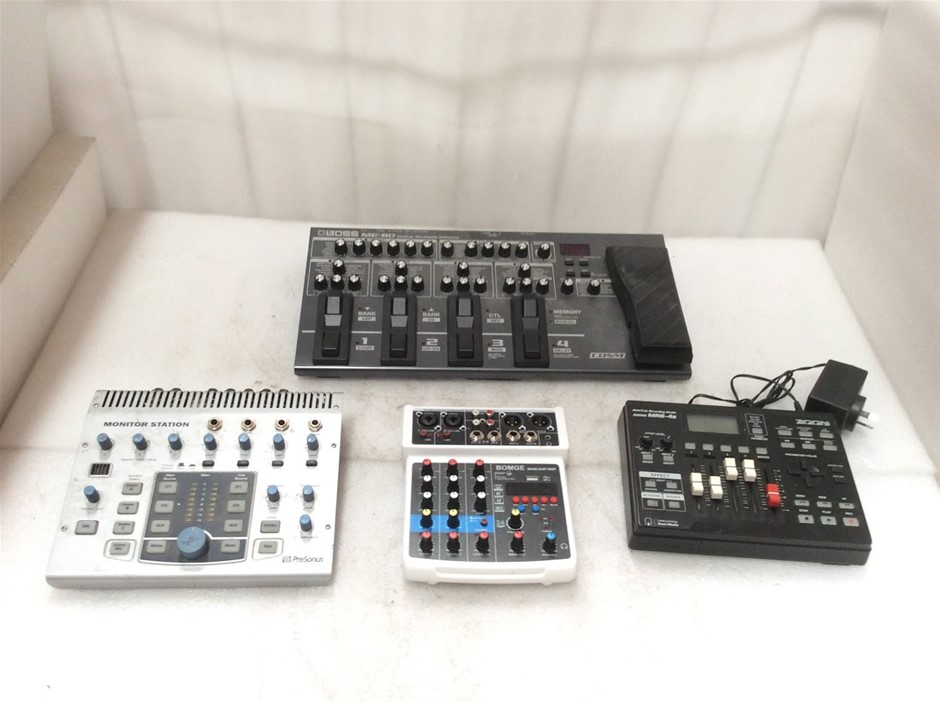 Recorder + Monitor Station Controller + Guitar Multi-Effects Unit