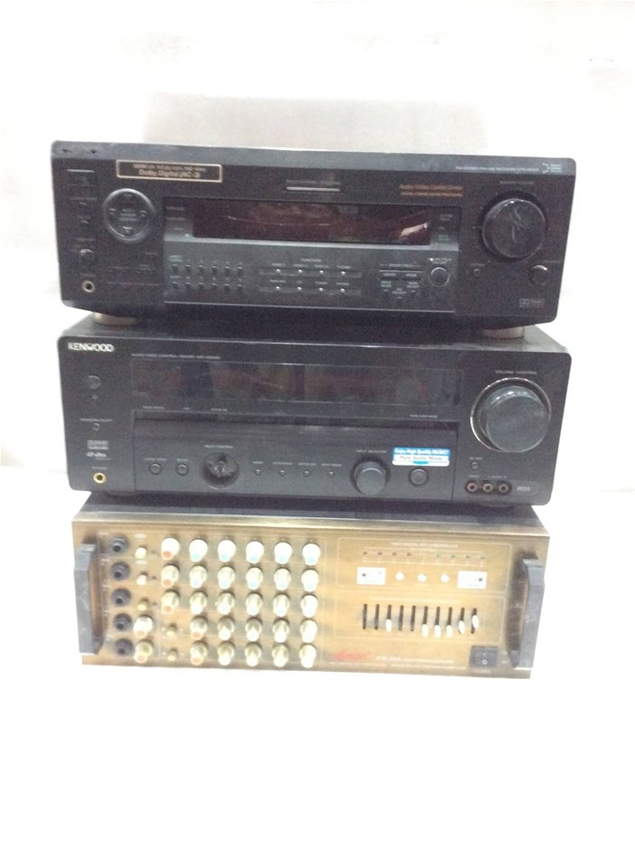 Sony STR-DE825 & Kenwood KRF-V5020D Audio/Video Control Center