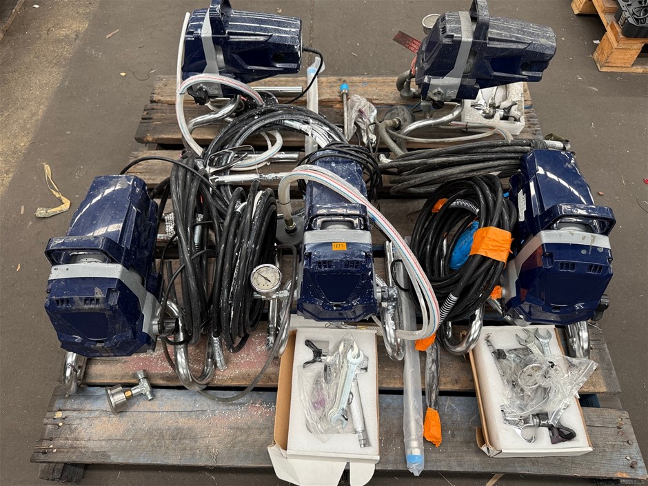 Airless Spray Station 1100W x 5 units