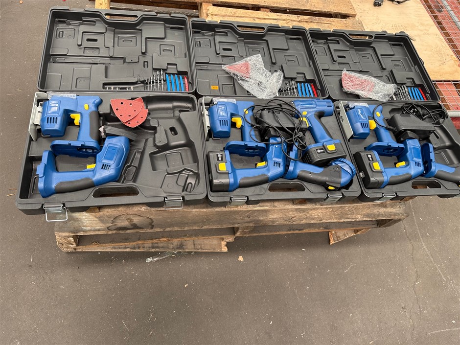 18V Power Tool Set of 4pc x 3 units