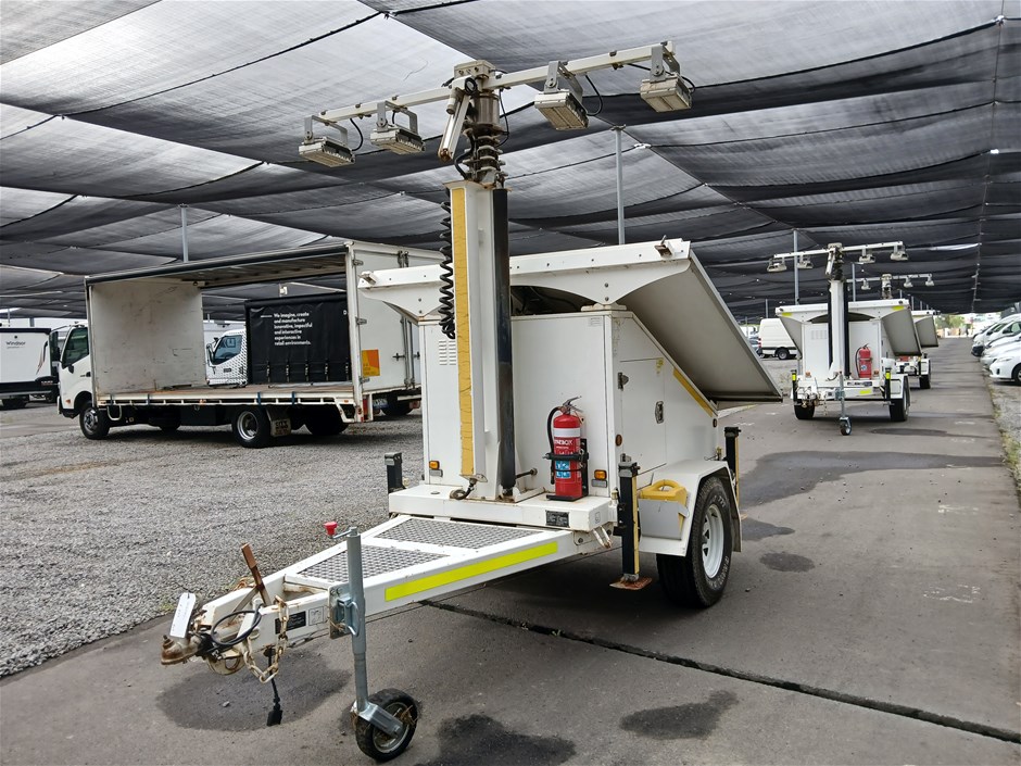 <p>2019 Generators Australia Single Light Tower Trailer</p>