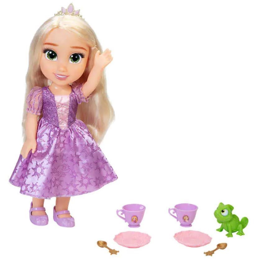 DISNEY Princess Doll Tea Time with Rapunzel & Pascal. NB: Not in original p