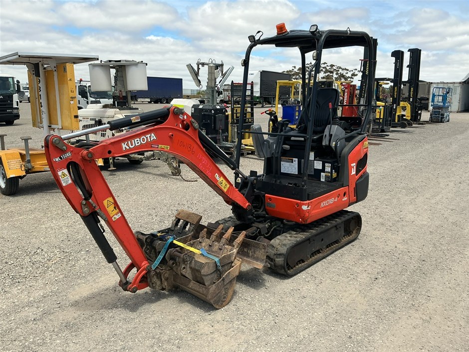 Kubota  K018-4 Mini Excavator