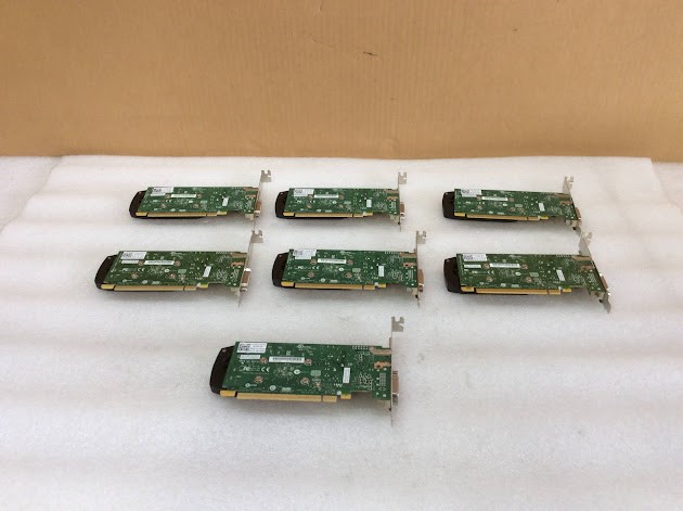 NVIDIA GRAPHICS-CARD QUADRO 600 (Lot of 7)