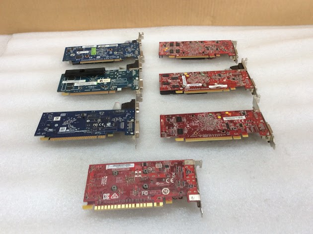 NVIDIA GEFORCE 310&HP AMD ATI HD 7450&MICROSTAR GEFORCE GT 720&SAPPHIRE