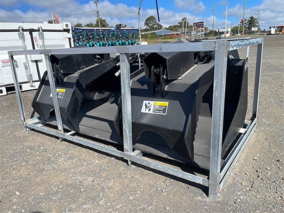 Grapple Bucket to Suit Skid Steer (Unused)