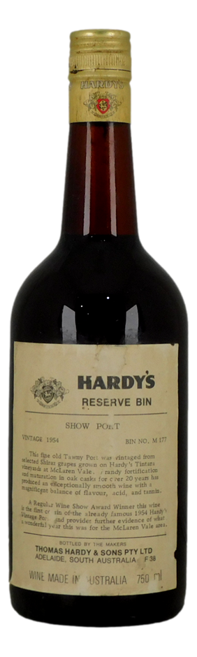 Hardy's Show Port Bin No M 177 1954 (1x 750mL)