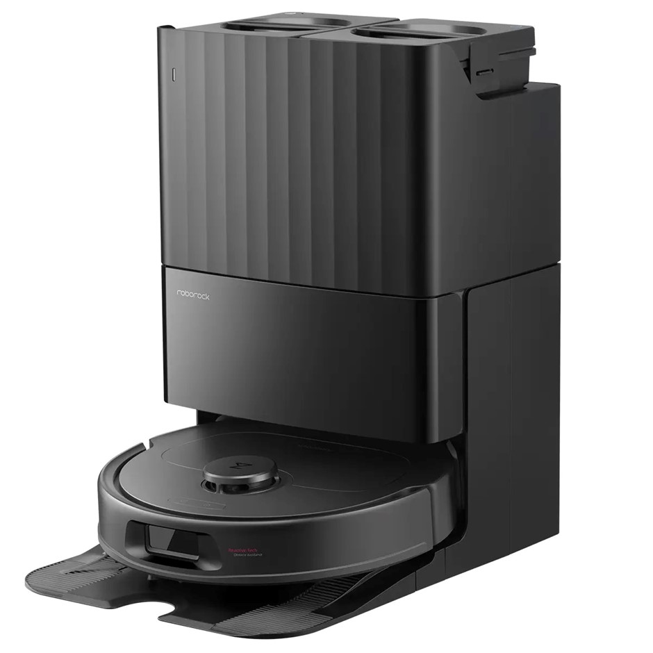 ROBOROCK Qrevo L Robotic Vacuum Cleaner, Model RR-QRL52-03-BLK, Black.