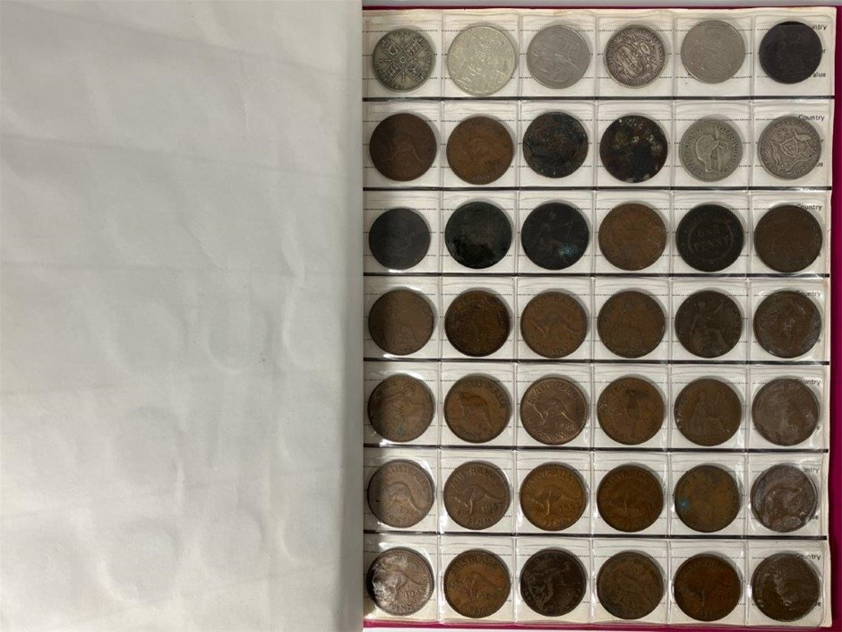 Approx. 215 x asstd World coins, various countries, incl. Silver
