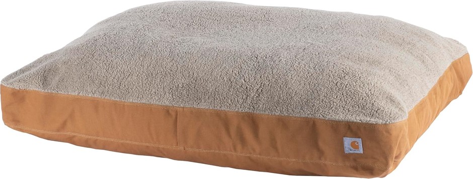 CARHARTT Firm Duck Dog Bed, Durable Canvas Pet Bed.