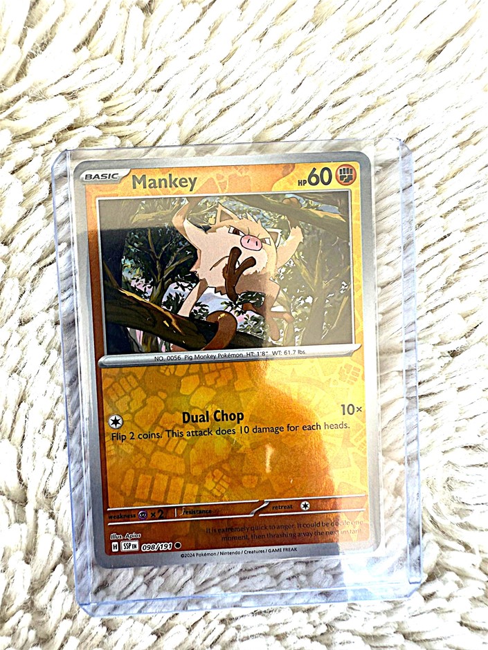 Mankey #098/191 Reverse Holo ENG