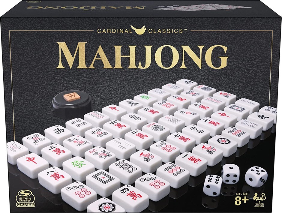 CARDINAL Classic Games Mahjong. NB: Damaged Box.