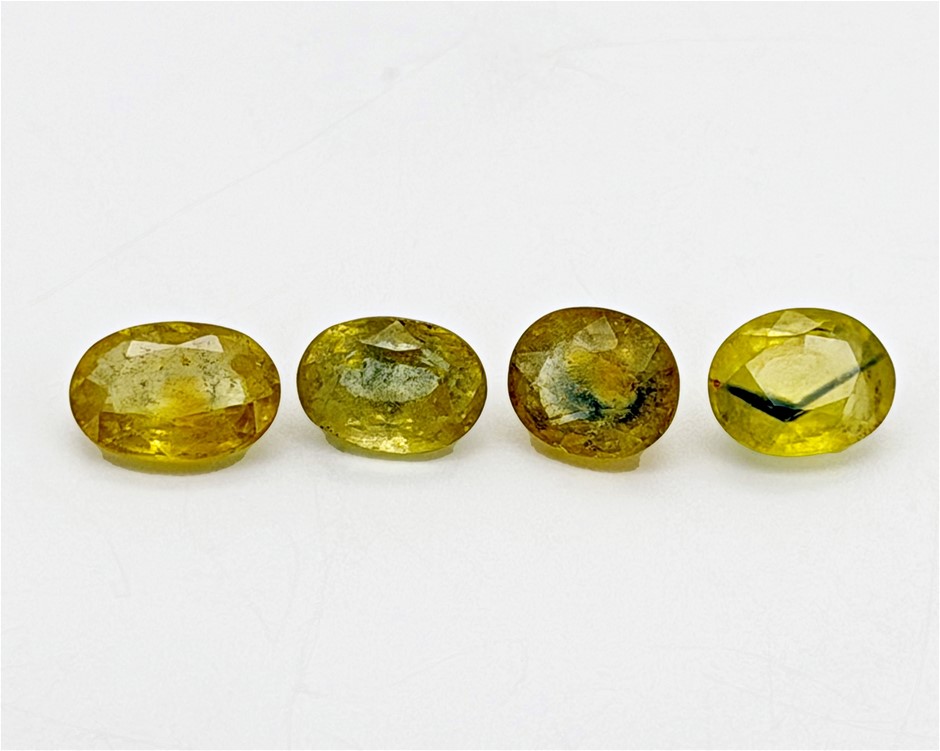 9.32 Carats Yellow Sapphire