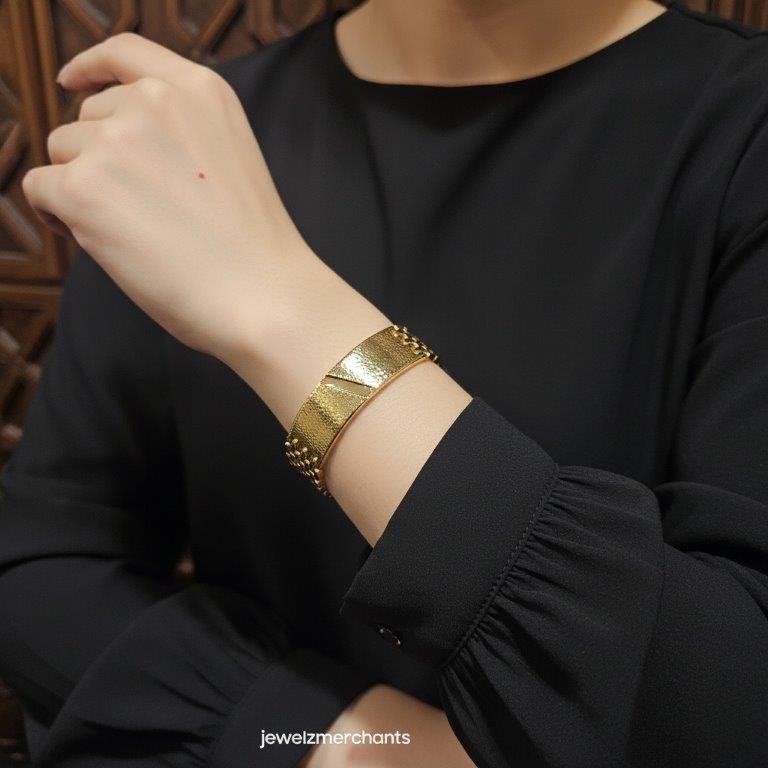 22KGold-filled/Italy Stamped Solid Heavy Yellow Gold Filled Bracelet