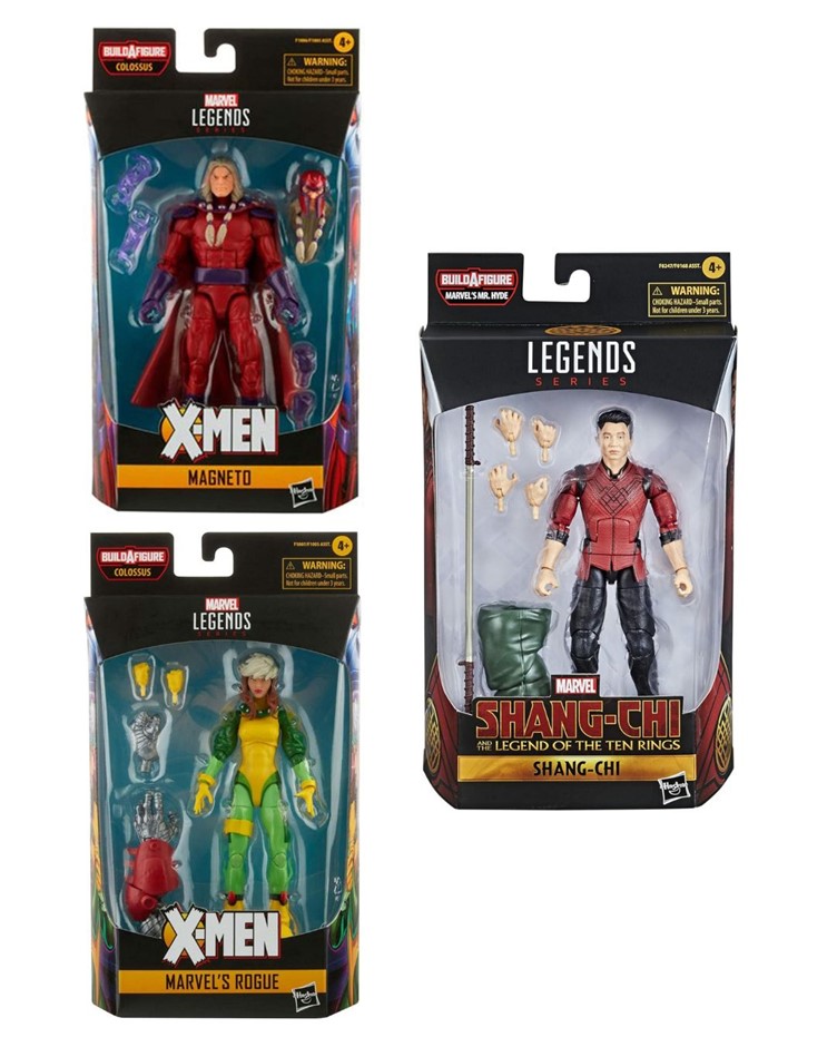 MARVEL LEGENDS SERIES BUNDLE: X-Men Magneto, 15cm Action Figure. + Shang-Ch