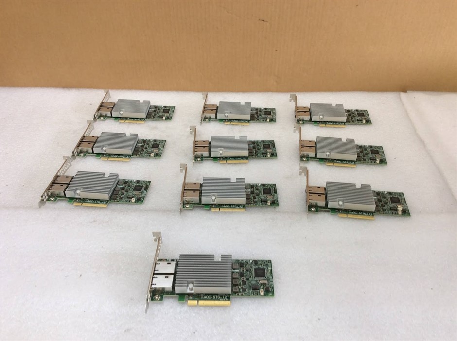 Supermicro CARD AOC-STG-I2T Ethernet Server Adapter (Lot of 10)
