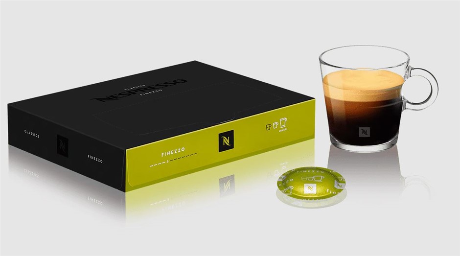 NESPRESSO CLASSICS 50 Capsule Box, Finezzo. Best Before: 10/2025.