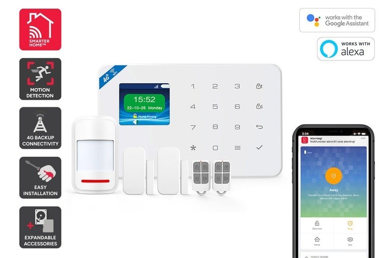 Kogan SmarterHome™ Security Alarm System Kit