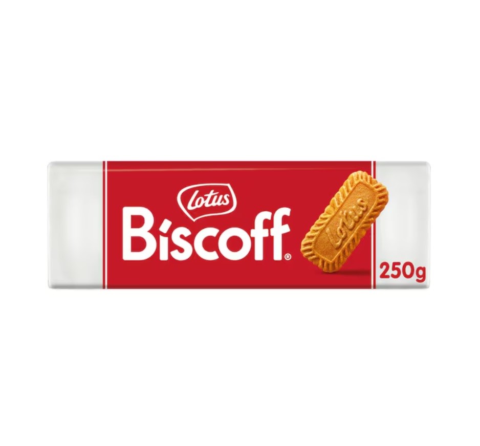 7 x LOTUS Biscoff Caramelised Biscuits, 250g. NB: Damaged packaging & Some