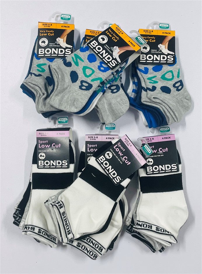 Bonds Assorted Children's Socks 32 Pairs In Total
