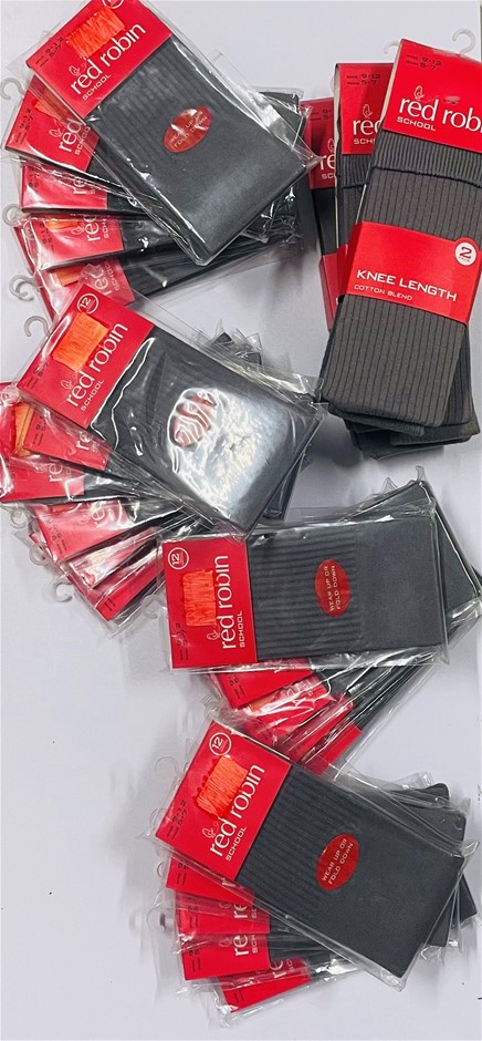 Children's Socks Assorted Sizes 27 Pairs In Total