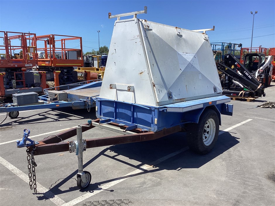 2013 Homemade Builders Single Box Trailer