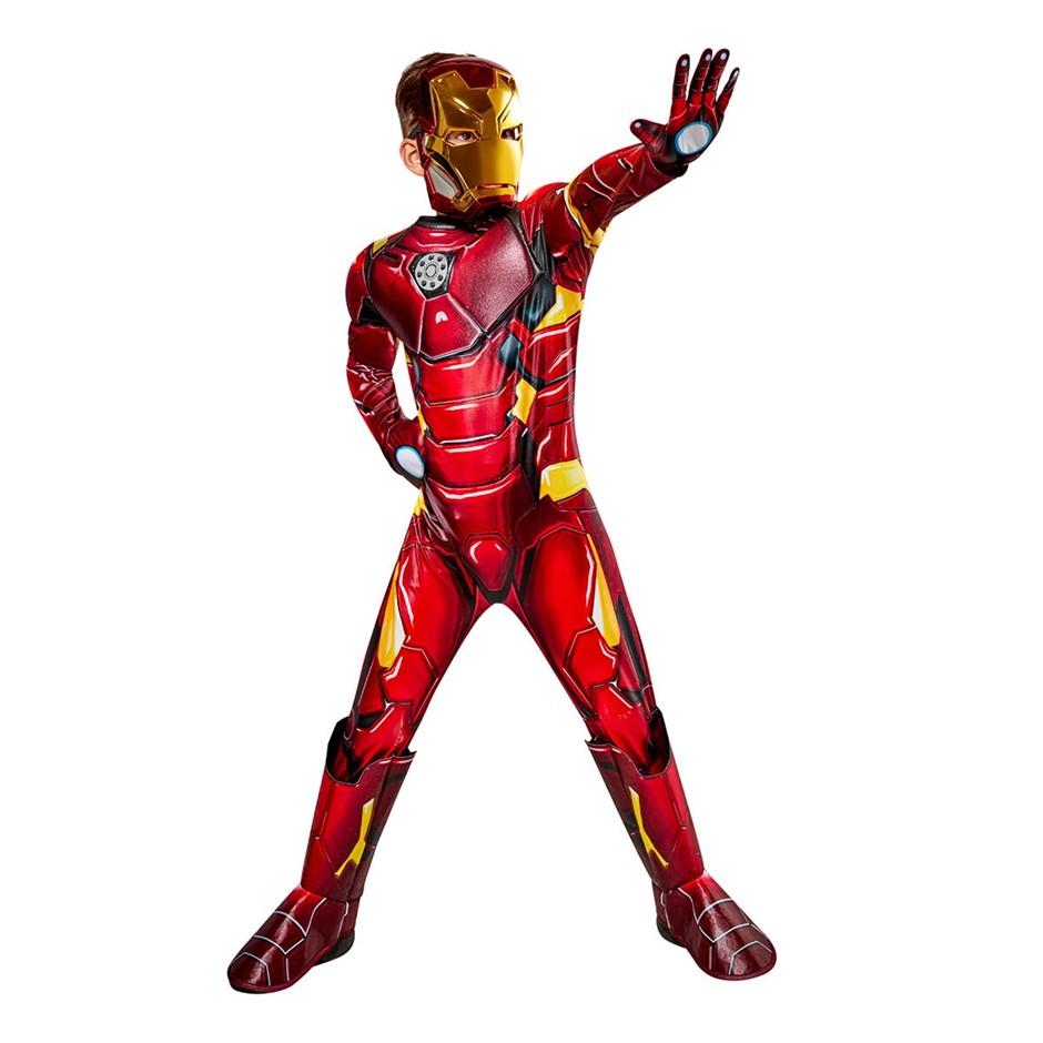 MARVEL Avengers Iron Man Child Costume, Size 5-6 Years, Item No. 8605. Buy