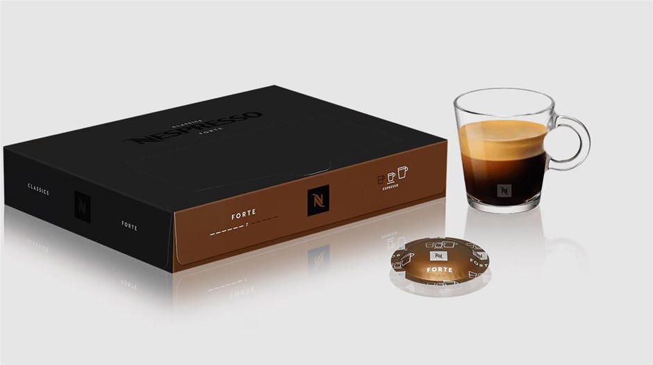NESPRESSO CLASSICS 50 Capsule Box, Forte. Best Before: 04/2026. Buyers Not