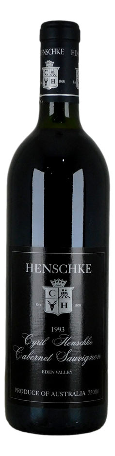Henschke Cyril Cabernet Sauvignon 1993 (1x 750mL), SA.