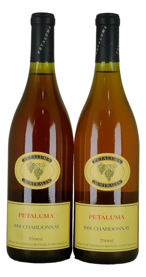 Petaluma Chardonnay 1991 (2x 750mL), SA.