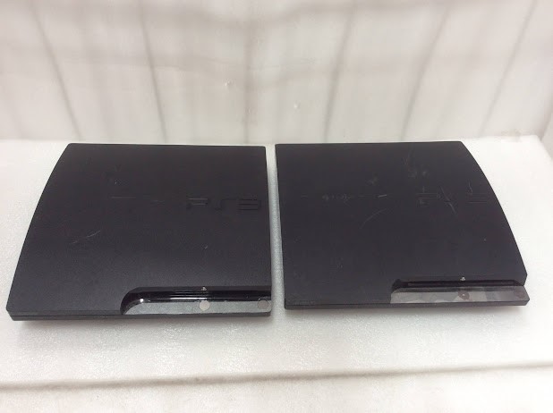 Sony PlayStation 3 CECH-2502B&CECH-2502A Console Black (Lot of 2)