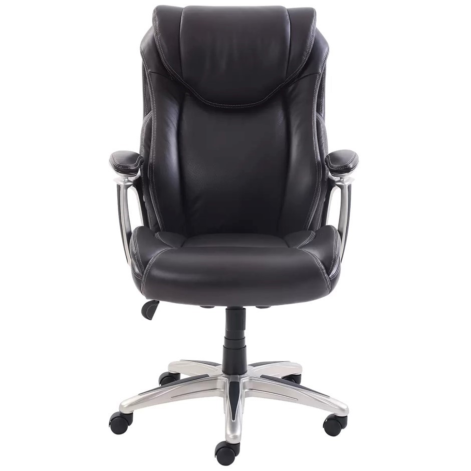 TRUE INNOVATIONS Executive Office Chair, Black. NB: Has been used, not in o