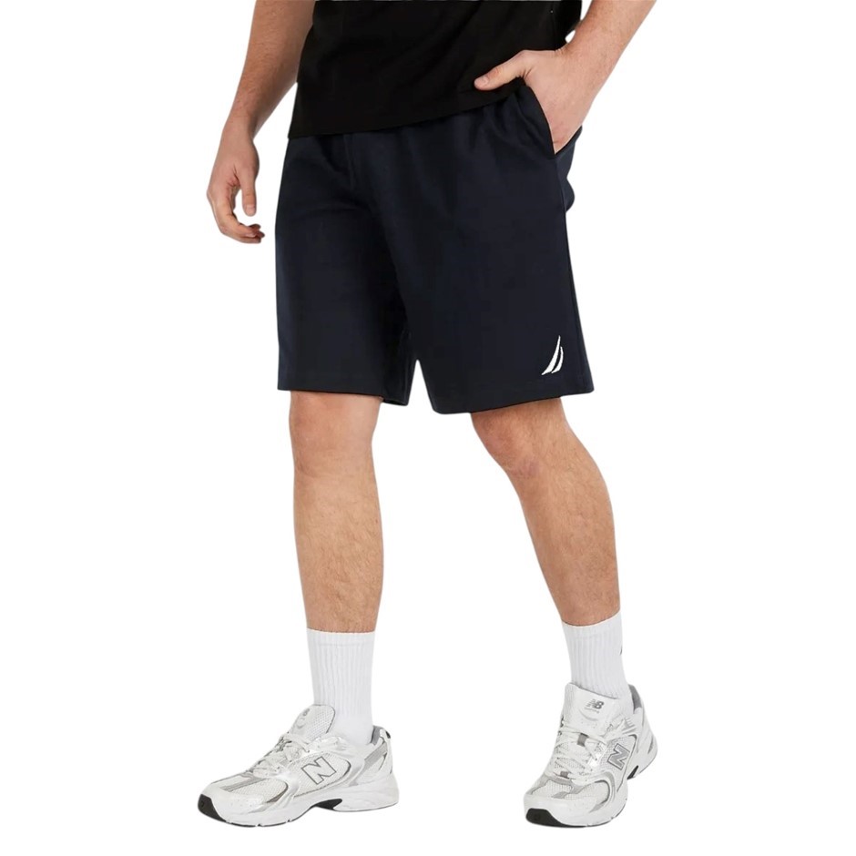 NAUTICA Men's Tech Interlock Shorts, Size XL, Navy, KS0225. Buyers Note -