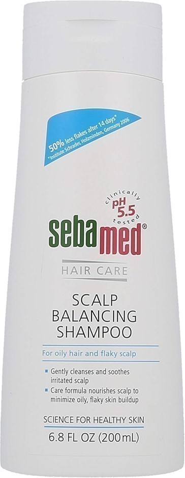 4 x SEBAMED Anti-Dandruff Shampoo, 200mL.