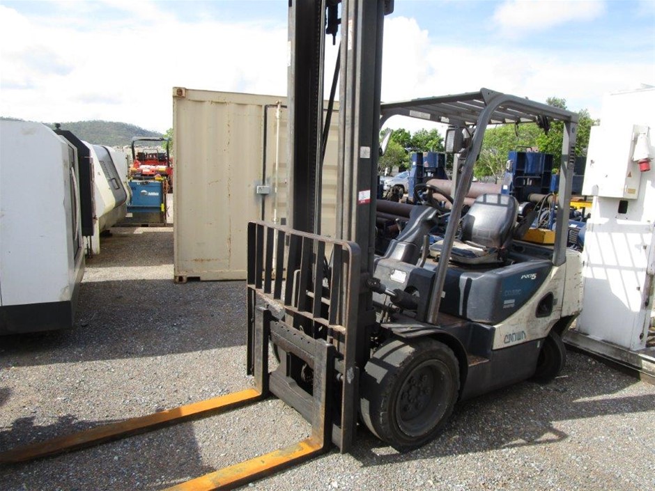2007 Crown CD35C-PRO5 4 Wheel Counterbalance Forklift