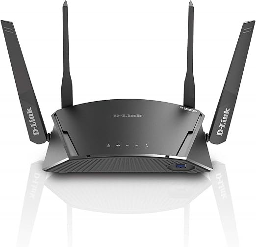 D-LINK DIR-1960, EXO AC1900 Smart Wi-Fi Router, Dual Band, 802.11 AC Wave 2
