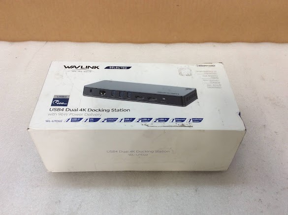 Wavlink WL-UTD22 USB4 Dual 4K Docking Station with 96W Power Delivery