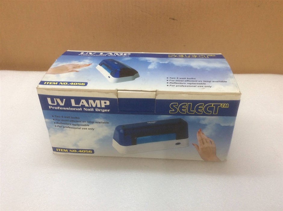 Select UV Lamp Professional Nail Dryer New w/box